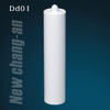 Cartouche en plastique HDPE vide de 300 ml pour mastic silicone Dd01