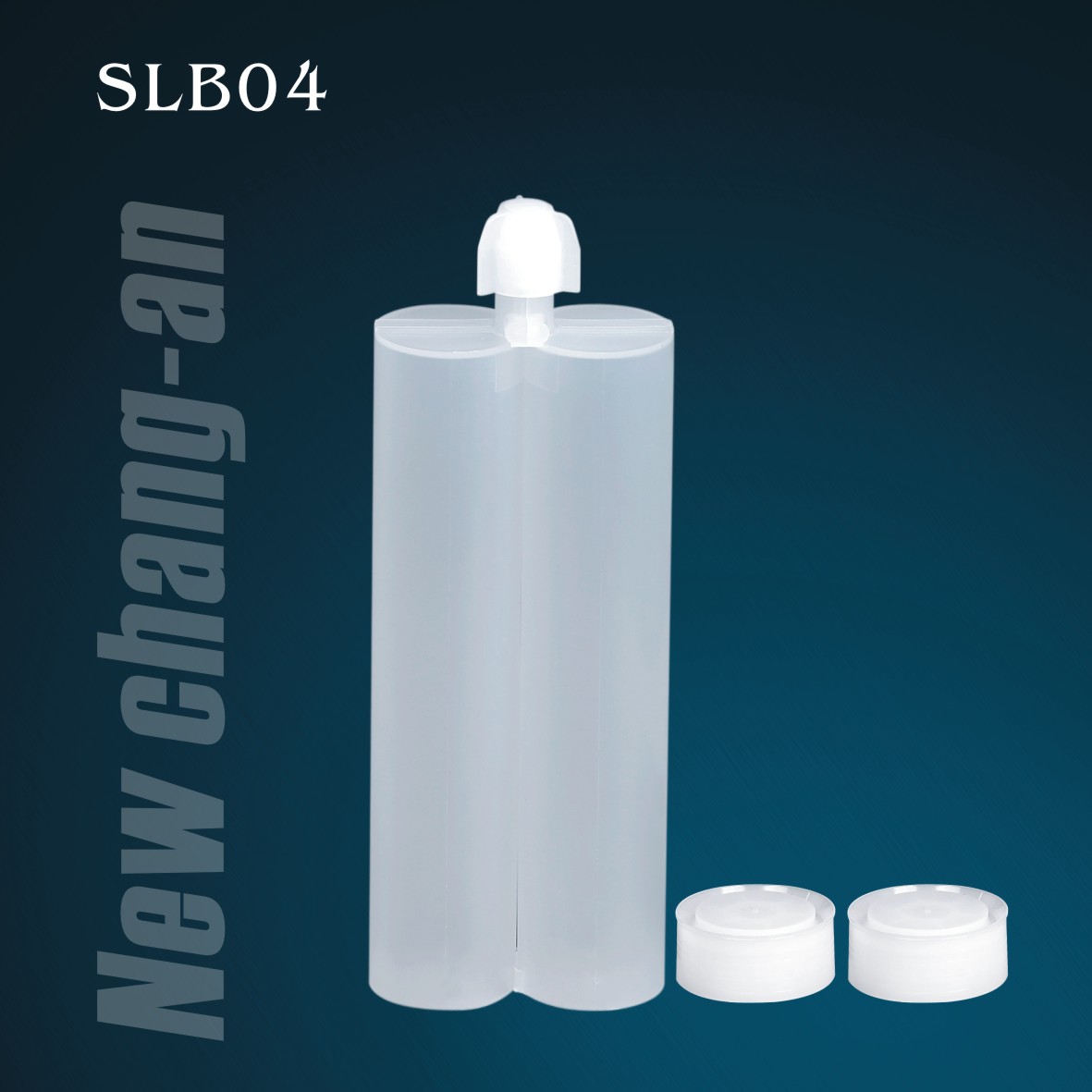 320 ml : 320 ml cartouche double à deux composants pour pack A+B adhésif SLB04